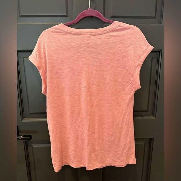 NWT JESSICA Simpson comfy crew v-neck top - Picture 2 of 4